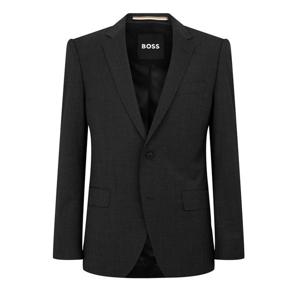 Hugo Boss Men's Huge Suit Jacket - Grey